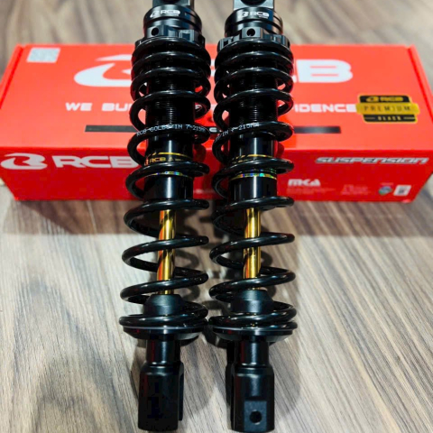 Phuộc RCB C2 đen ty vàng cho Honda Air Blade chính hãng