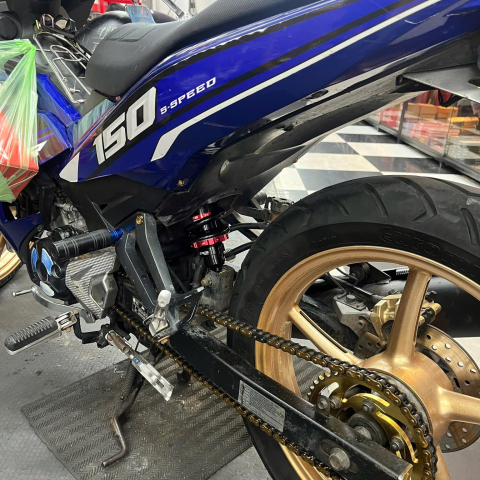 Phuộc RCB M2 mẫu mới cho Exciter 150/155 chính hãng