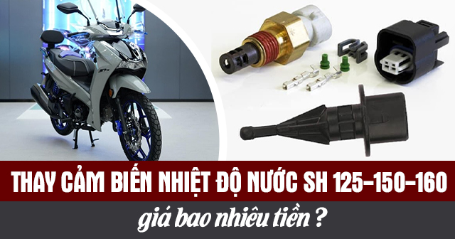 Thay cảm biến nhiệt độ nước SH 125-150-160 giá bao nhiêu?
