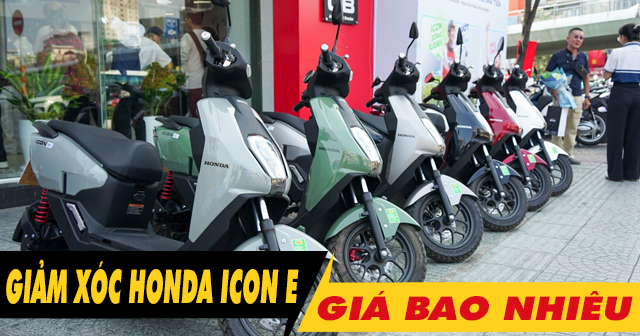 Thay nhún giảm xóc sau xe điện Honda ICON e giá bao nhiêu?