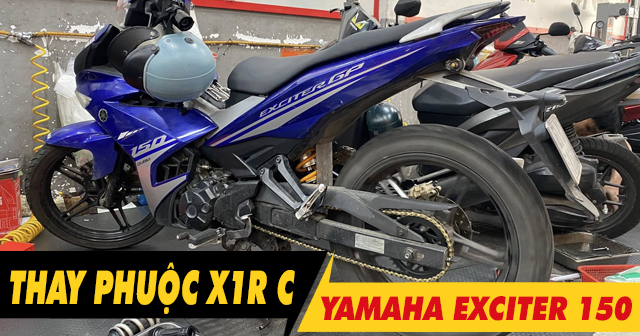 Tư vấn lên phuộc X1R C cho Exciter 150 có tốt không?