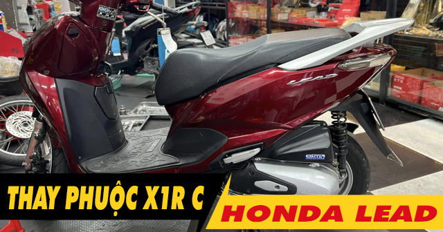 Tư vấn lên phuộc X1R C cho Honda Lead có tốt không?
