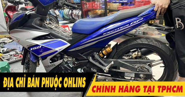 Địa chỉ bán phuộc Ohlins chính hãng tại TPHCM uy tín