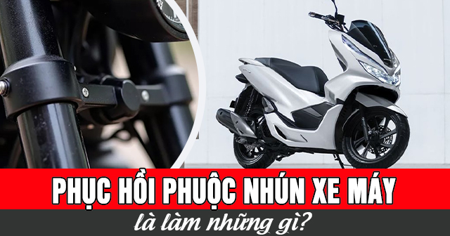 Phục hồi phuộc nhún xe máy là làm những gì?