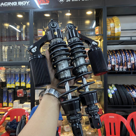 Phuộc Profender Air Series cho AB 125 -160 4val cao 335mm