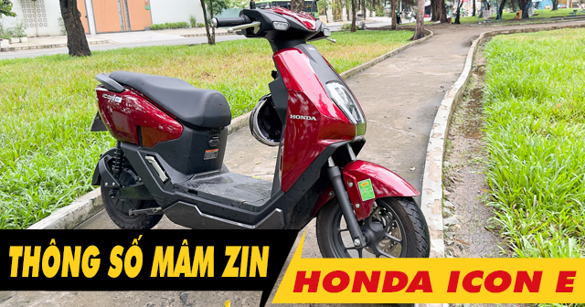 Thông số mâm zin Honda ICON e: là bao nhiêu inch?