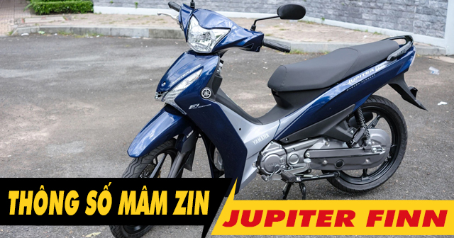 Thông số mâm zin Yamaha Jupiter Finn là bao nhiêu inch?