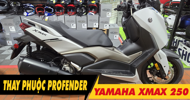 Tư vấn lên phuộc Prodenfer cho Yamaha Xmax 250 có tốt không?