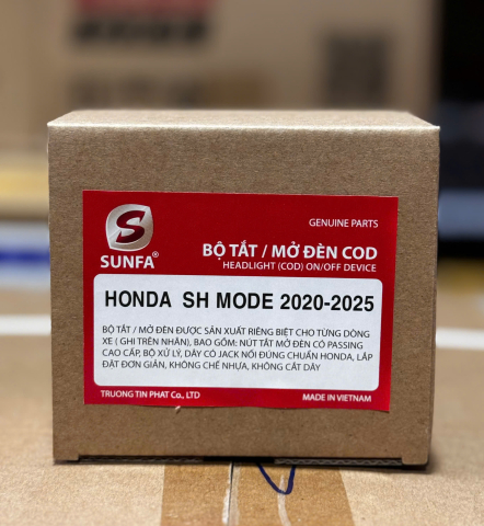 Bộ công tắc đèn Sunfa cho SH Mode 2020 - 2024