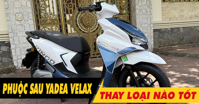Nên chọn mua phuộc sau xe điện Yadea Velax loại nào tốt nhất?