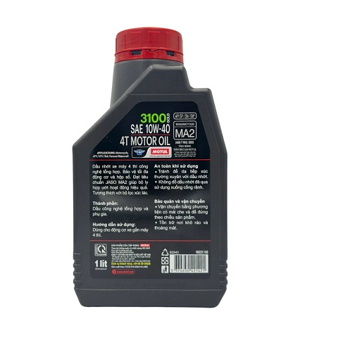 Nhớt Motul 3100 Gold 4T 10W40 1L