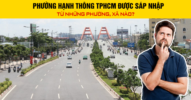 Phường Hạnh Thông TPHCM được sáp nhập từ những phường, xã nào?