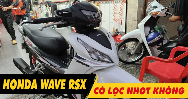 Xe Wave RSX có lọc nhớt không?