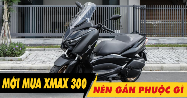 Yamaha Xmax 300 mới mua có nên thay phuộc đồ chơi không?