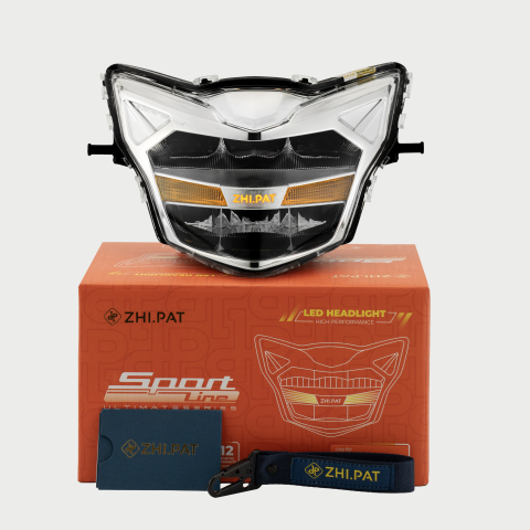 Đèn led 2 tầng Zhi.Pat 135LC Sportline cho Exciter 135 (2011 - 2015)