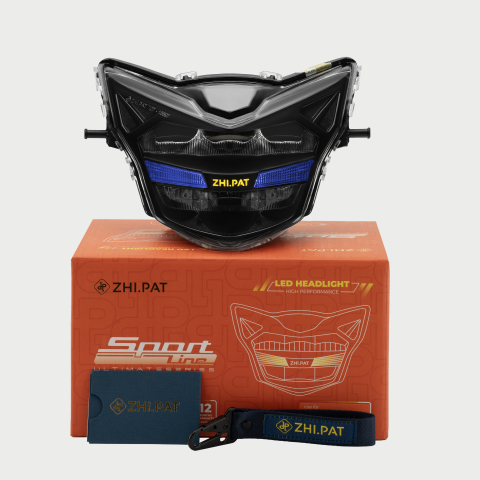 Đèn led 2 tầng Zhi.Pat 135LC Sportline cho Exciter 135 (2011 - 2015)