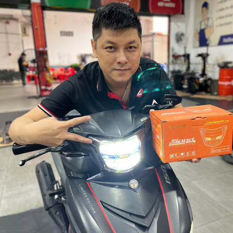 Đèn led 2 tầng Zhi.Pat Sportline cho Exciter 150