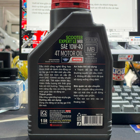 Nhớt Motul Scooter Expert LE 10W40 1L