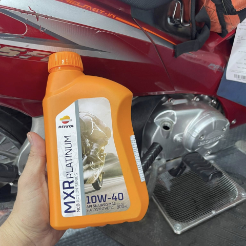 Nhớt Repsol MXR Platium 10W40 0,8L