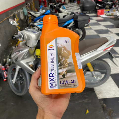 Nhớt Repsol MXR Platium 10W40 0,8L