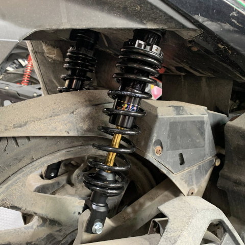 Phuộc RCB C2 đen ty vàng cho Honda Air Blade chính hãng