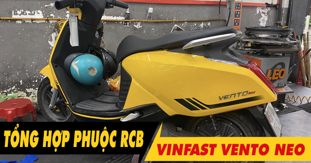 Phuộc RCB cho xe điện Vento Neo loại nào chạy nhún êm nhất?