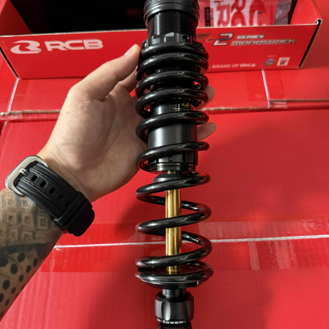 Phuộc RCB S2 ty vàng cho Vario, Click, Vision, Lead...