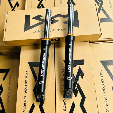 Phuộc trước LCM ty bạc cho Honda SH350i