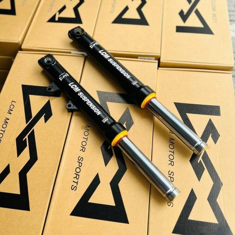 Phuộc trước LCM ty bạc cho Honda SH350i