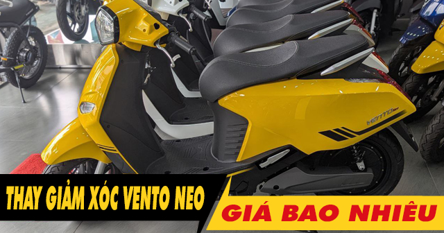 Thay nhún giảm xóc sau xe điện Vento Neo giá bao nhiêu?