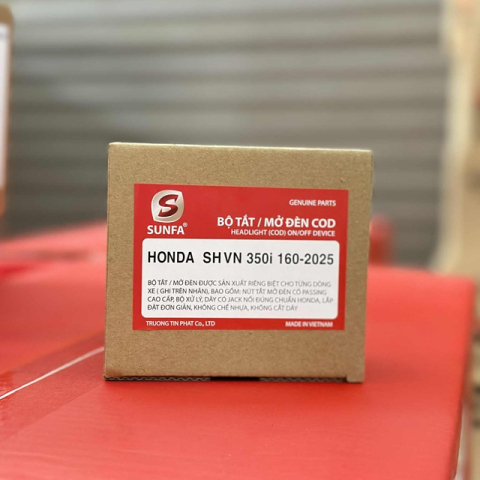 Bộ công tắc đèn Sunfa cho SH350i, SH160i 2025