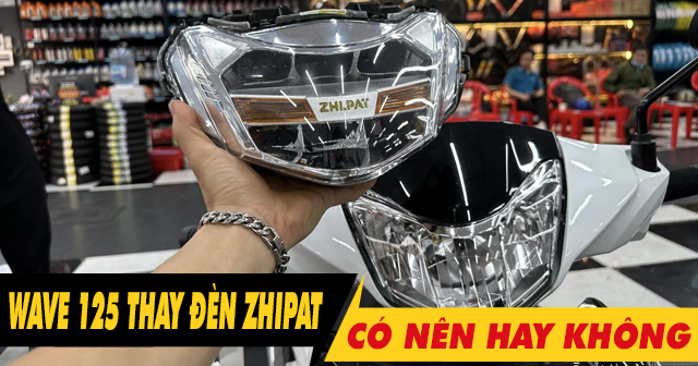 Có nên thay đèn led 2 tầng cho xe Wave 125i không?