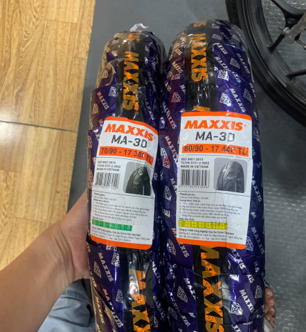 Lốp Maxxis 3D gai kim cương (70/90-17 - 80/90-17)