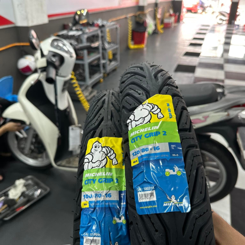 Lốp Michelin City Grip 2 (100/80-16 - 120/80-16)