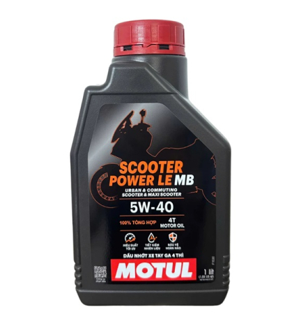 Nhớt Motul Scooter Power LE 5W40 1L