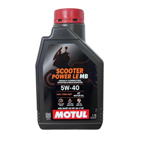 Nhớt Motul Scooter Power LE 5W40 1L