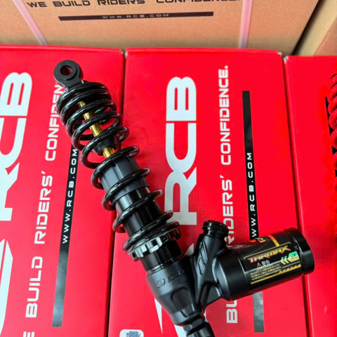 Phuộc RCB Tarmax đen ty vàng cho Vario 160, Click 160 chính hãng