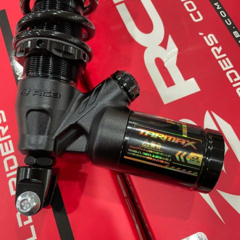 Phuộc RCB Tarmax đen ty vàng cho Vario 160, Click 160 chính hãng