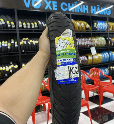 Vỏ Michelin Pilot Street 2 size 100/80-17 