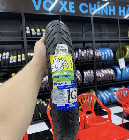 Vỏ Michelin Pilot Street 2 size 80/90-14 