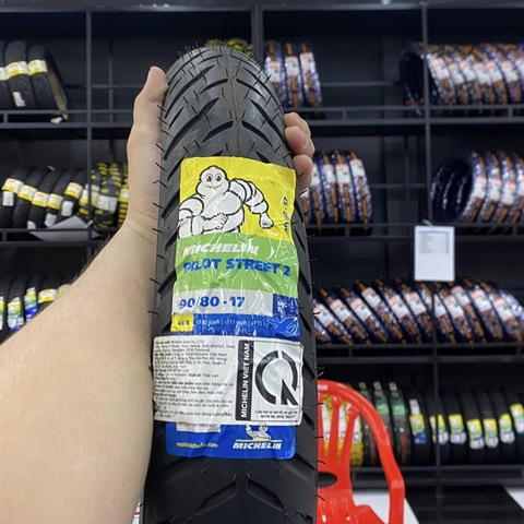 Vỏ Michelin Pilot Street 2 size 90/80-17