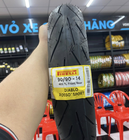 Vỏ Pirelli 90/90-14 Diablo Rosso Sport