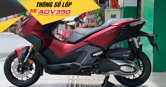 Vỏ xe ADV350 size bao nhiêu? Nên thay vỏ nào tốt?