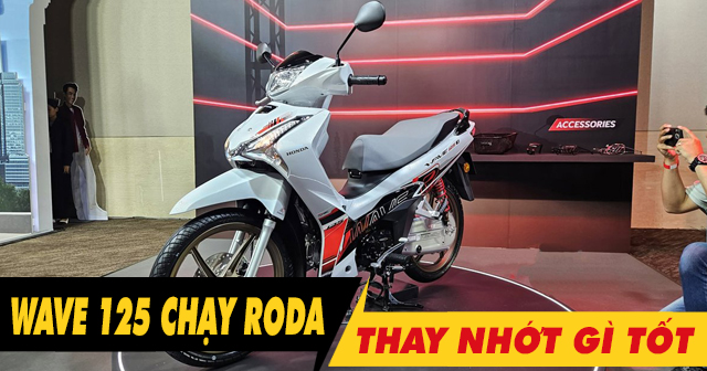 Xe Honda Wave 125i chạy roda thì thay nhớt máy như thế nào?