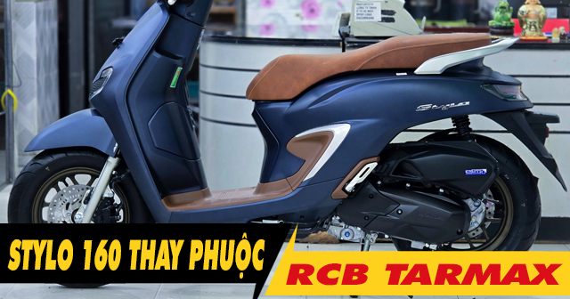 Xe Stylo 160 thay phuộc RCB Tarmax có phù hợp không?