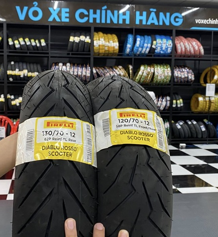 Lốp Pirelli Rosso Scooter (120/70-12 - 130/70-12)