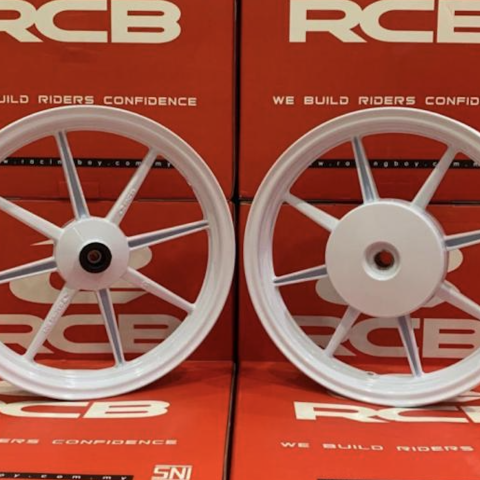 Mâm RCB 8 cây chính hãng cho Honda Click, Beat, Scoopy 110 (01S0360W)