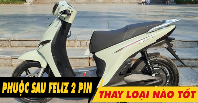 Nên chọn mua phuộc sau xe Feliz 2 pin loại nào tốt nhất?