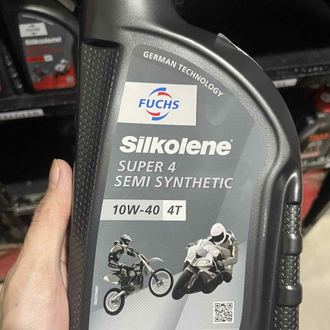 Nhớt Fuchs Silkolene Super 4 10W40 0,8L