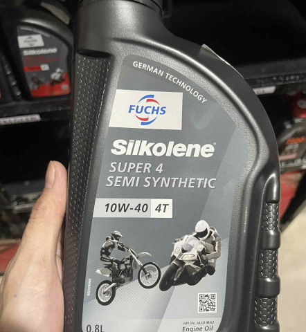 Nhớt Fuchs Silkolene Super 4 10W40 0,8L